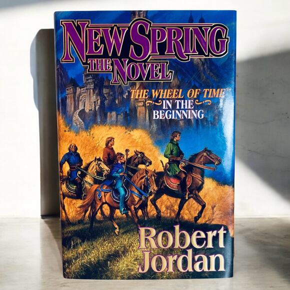 New Spring Robert Jordan Wheel of Time Hardcover Book Fantasy Series Novel - Picture 1 of 6